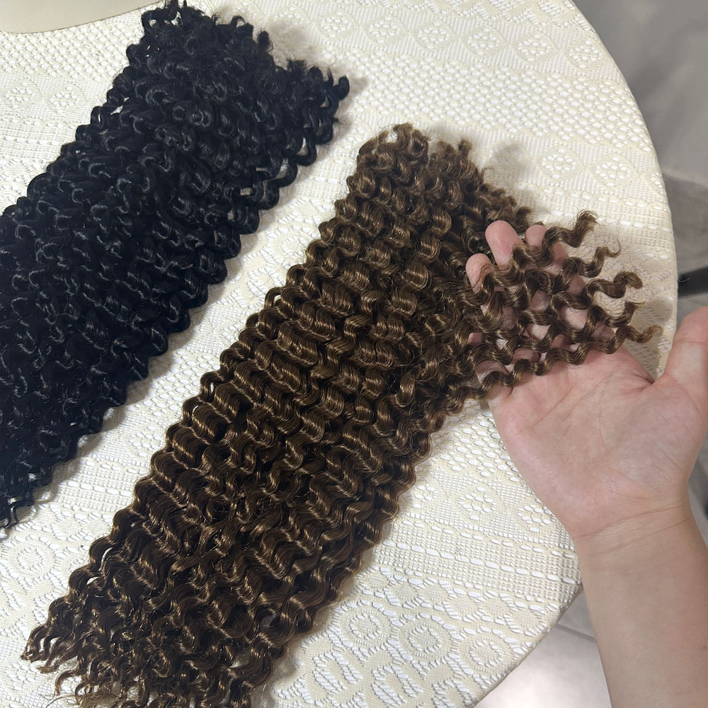 Hair Care Curly Hair - 14-18 Zoll Mittel-Auburn Afro Kinky Curly