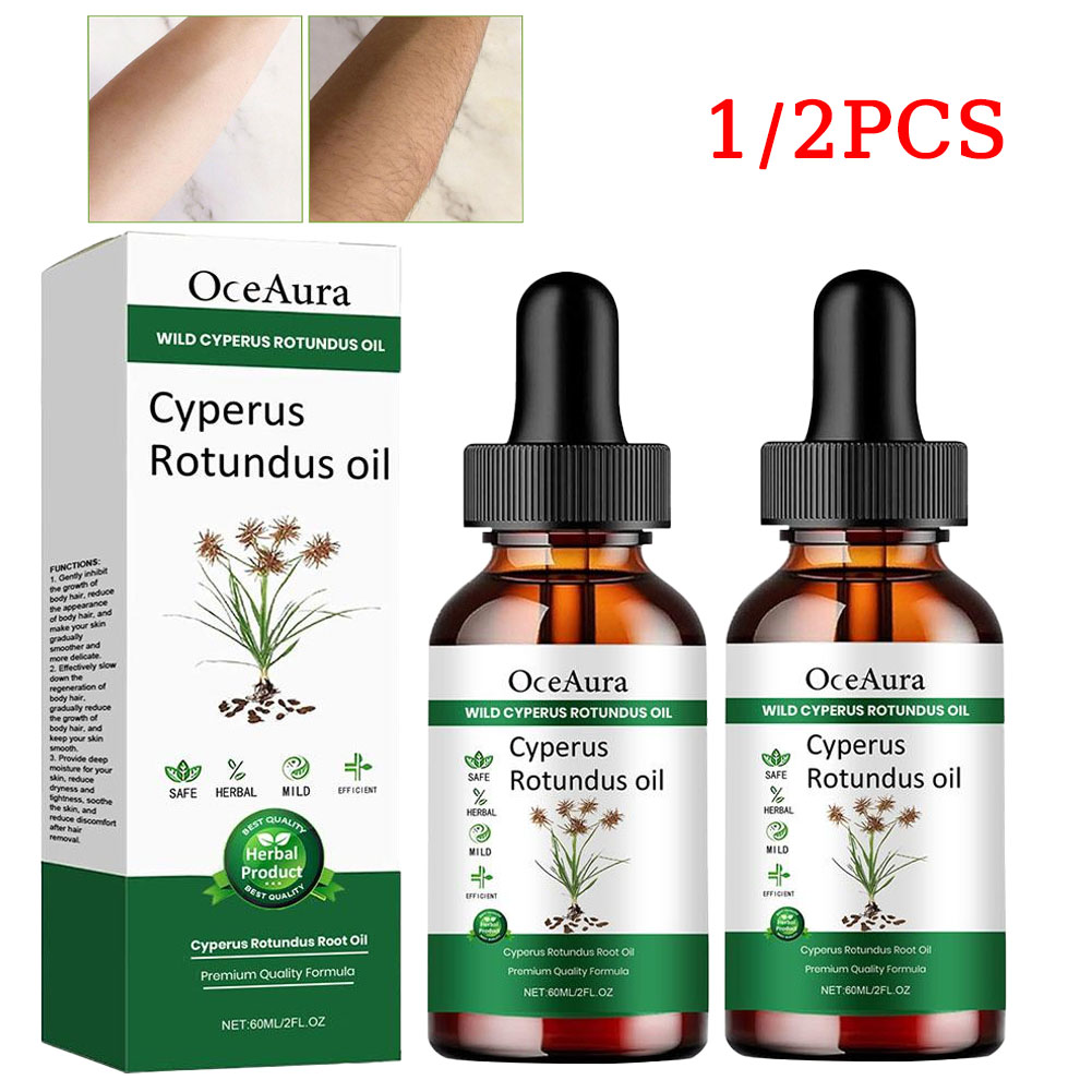 Hair Care Oil Serum - 1/2 Stück Natürliches Cyperus Rotundus Öl