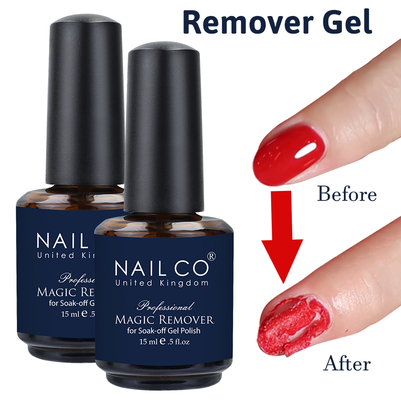 Hair Care Gel - NAILCO 15ml Magic Remover Nagelgel-Entferner UV-Gel-Lack