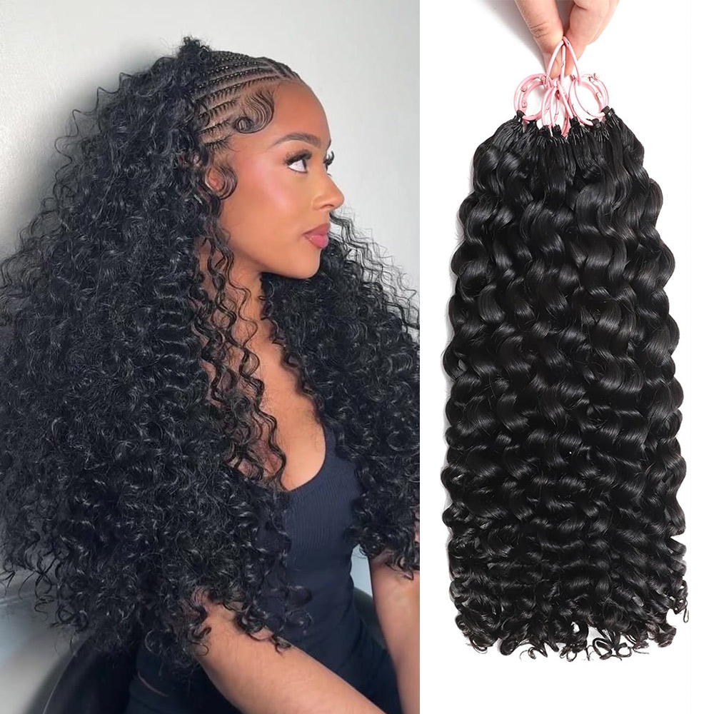 100% Echthaar Feder-Häkelhaar  – Hair Care Curly Hair Bewertung und Preis