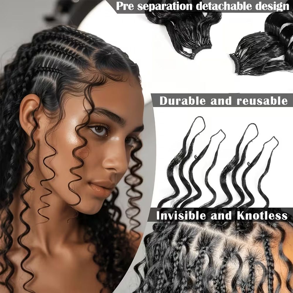 100% Echthaar Feder-Häkelhaar  – Hair Care Curly Hair Bewertung und Preis