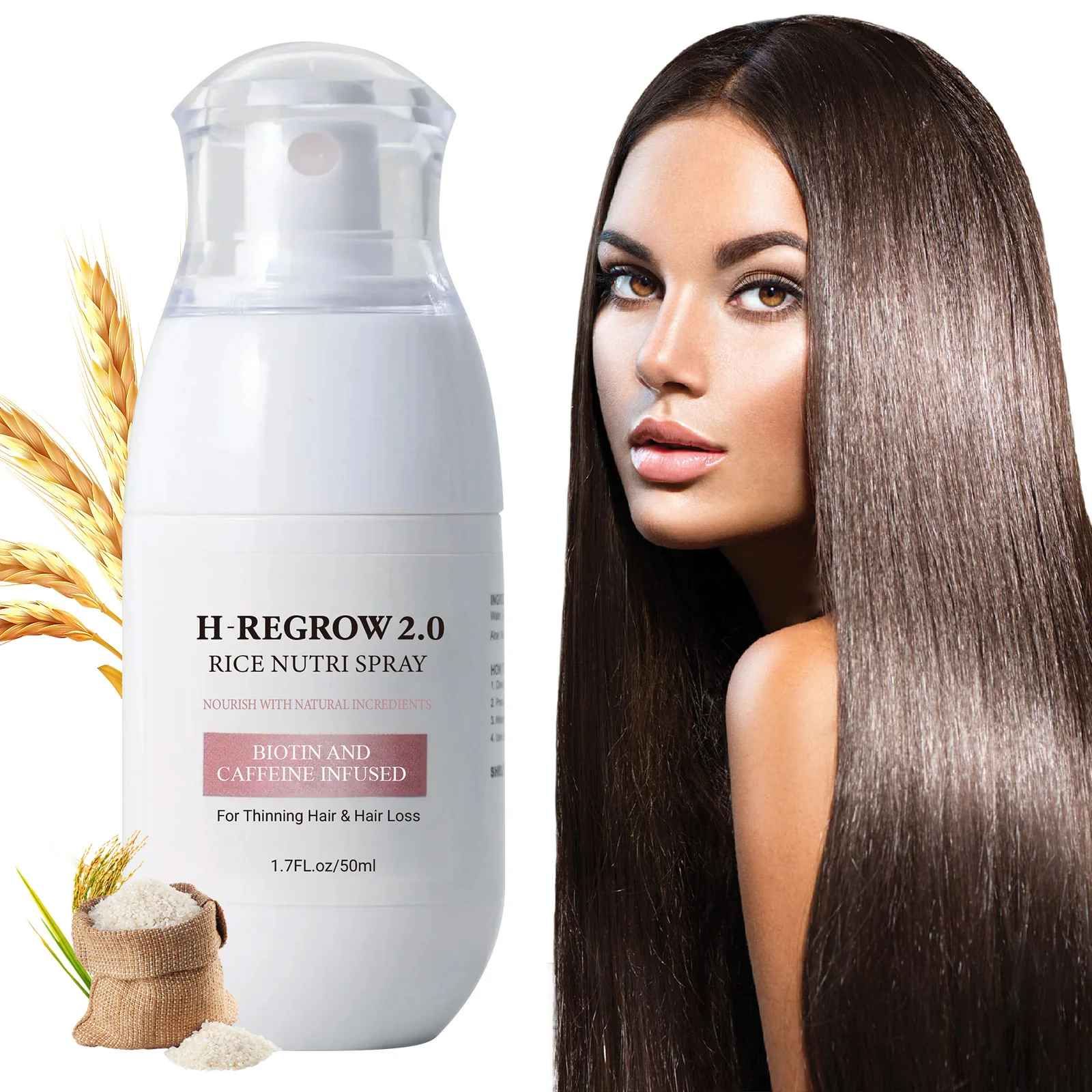 Haarspray mit Reiswasser, stär – Hair Care With Rice Water Bewertung und Preis