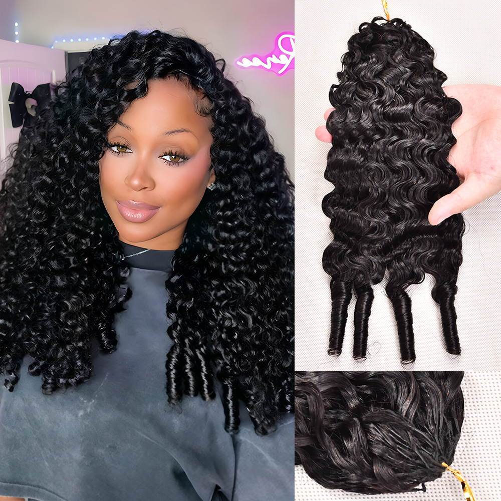 14 16 18 Zoll Miracle Knots Cr – Hair Care Curly Hair Bewertung und Preis