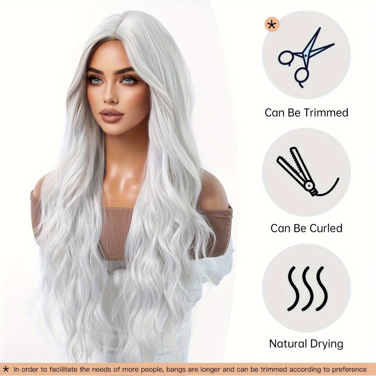 Kunstfaser-Perücke der Marke A – Hair Care Curly Hair Bewertung und Preis