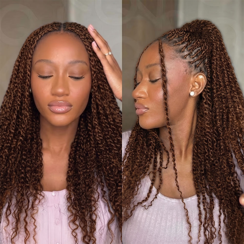 14-18 Zoll Mittel-Auburn Afro  – Hair Care Curly Hair Bewertung und Preis