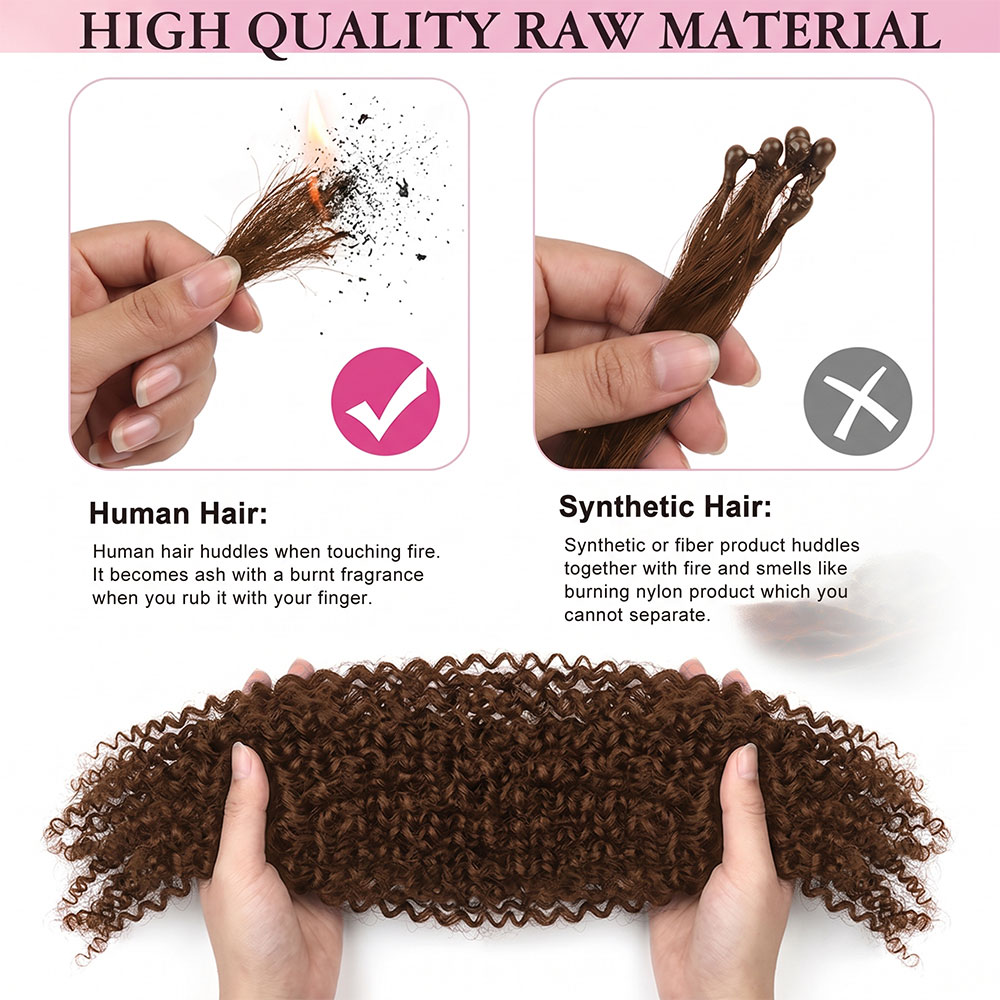 14-18 Zoll Mittel-Auburn Afro  – Hair Care Curly Hair Bewertung und Preis