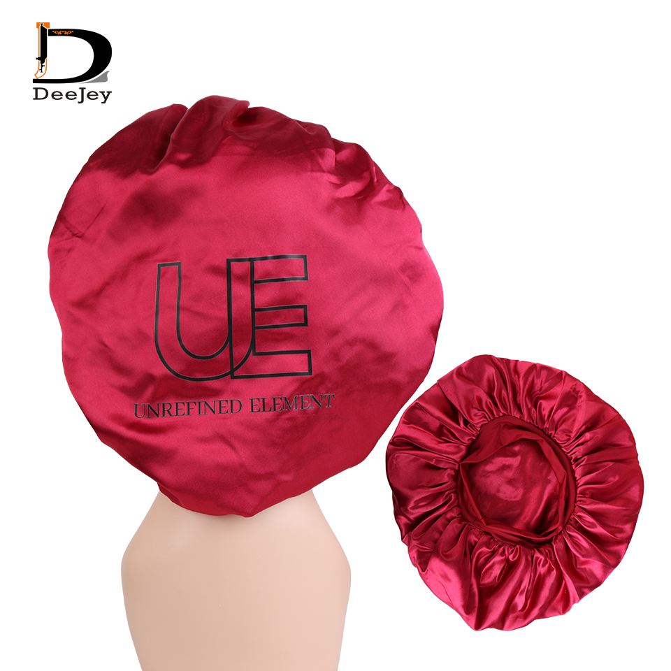 Doppelt gefütterte Satin-Haube – Hair Care Logo Bewertung und Preis