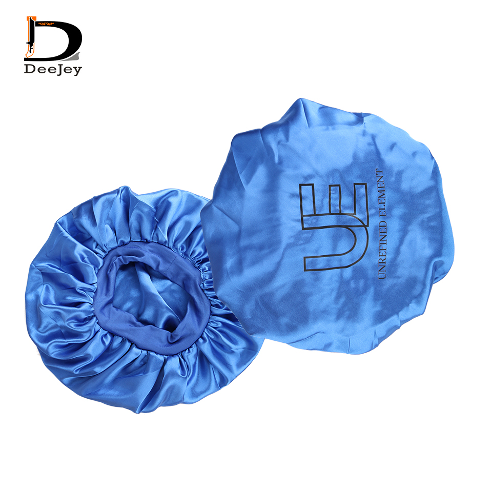 Doppelt gefütterte Satin-Haube – Hair Care Logo Bewertung und Preis