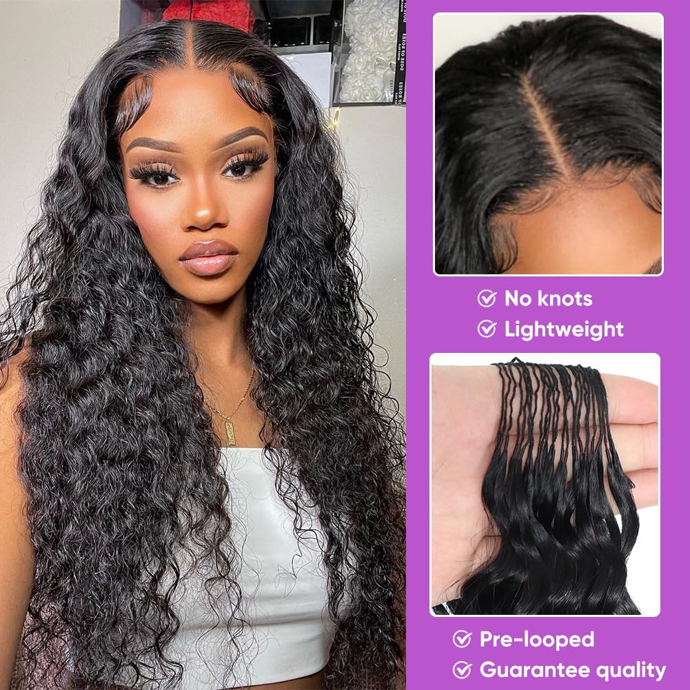 Gehäkelte Echthaar-Extensions, – Hair Care Curly Hair Bewertung und Preis