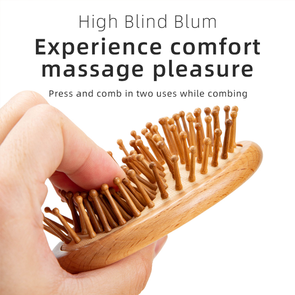 1 stücke/2 stücke Holz Kamm Pr – Bamboo Hair Brush Bewertung und Preis