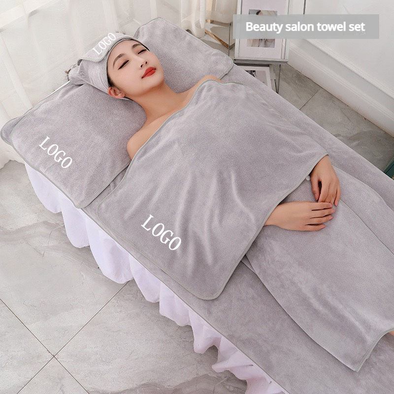 5 stücke SPA Gewidmet Handtüch – Hair Care Logo Bewertung und Preis