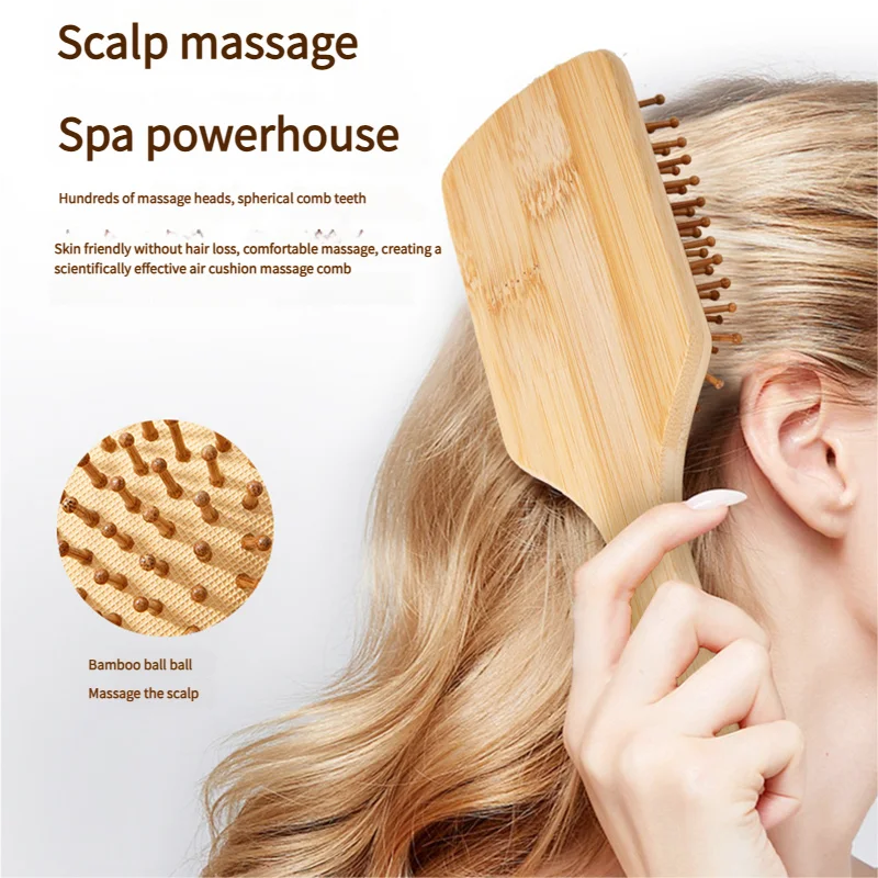Bambus-Haarbürste für Damen, S – Bamboo Hair Brush Bewertung und Preis