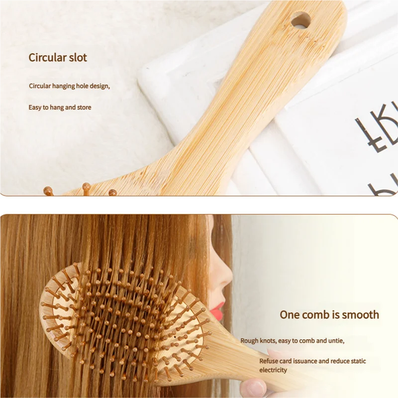 Bambus-Haarbürste für Damen, S – Bamboo Hair Brush Bewertung und Preis