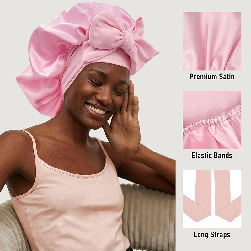 Neue Frauen Satin Motorhaube S – Hair Care Curly Hair Bewertung und Preis